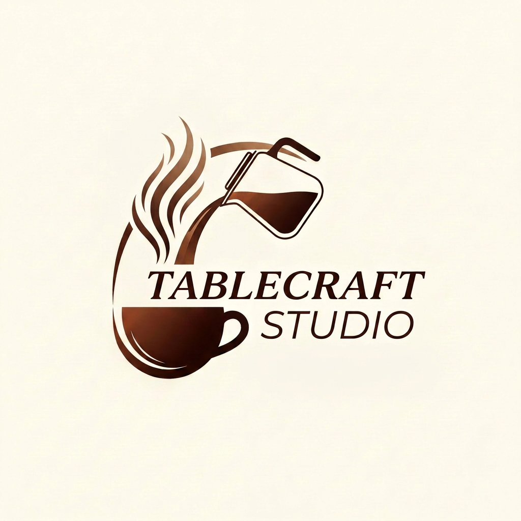AI Design for Remove that text below studio and make studio font lil less and please make it a simple looking steam whats that design remove n add two to three stream