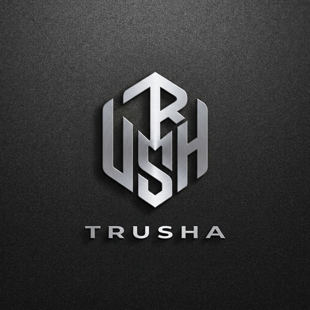 AI Design for aa je che ne ema TRUSHA name nu krine aap upr no che e pn TRUSHA name ave e rite kr de