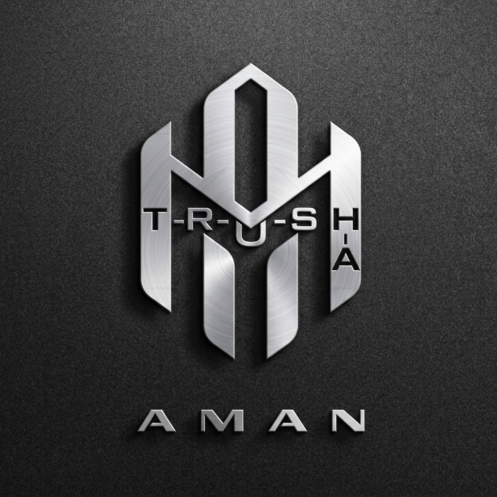 AI Design for TRUSHA mast lagvu joie 3 joo mast che pan ema TRUSHA akhu dekhay em generate kr