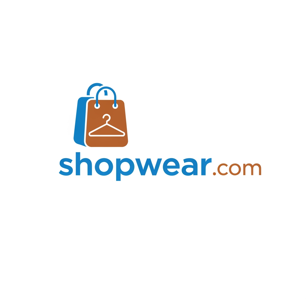 AI Design for i want to  create my own logo named "shopwear.com ".
