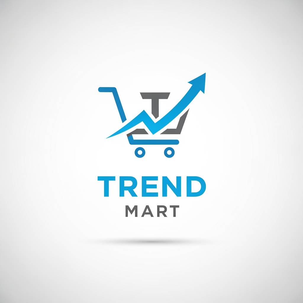 AI Design for TREND MART LOGO