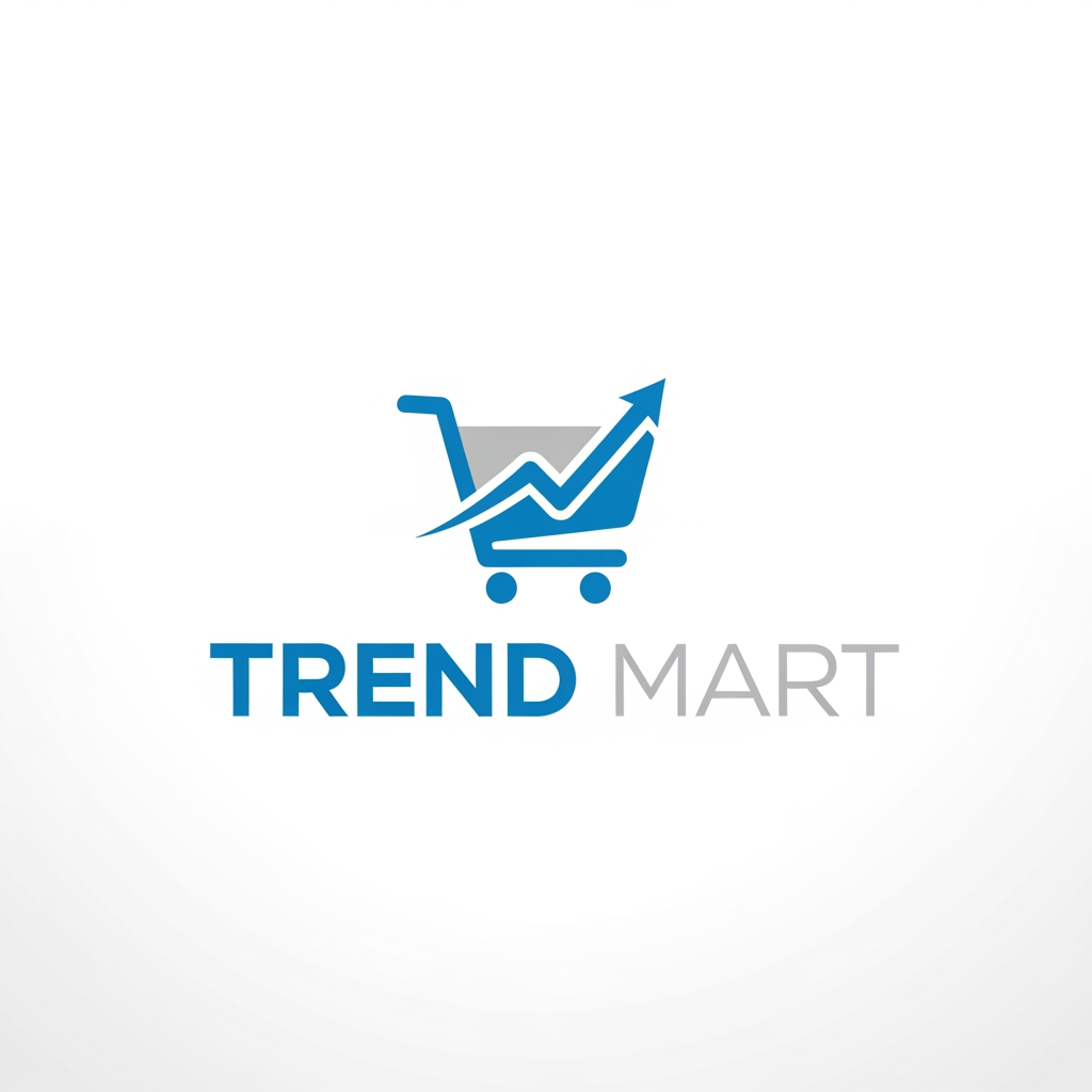 AI Design for TREND MART LOGO
