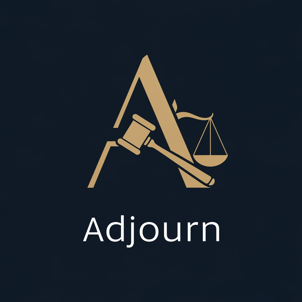 AI Design for Project Title: App Logo & Icon Design for "Adjourn" (Legal Tech SaaS)

Brand Overview: Adjourn is a premium, high-end mobile app specifically designed for Indian lawyers to manage case records, automate eCourts hearing schedules, and seamlessly sync files to Google Calendar. The brand voice is authoritative, elite, and frictionless.

Design Requirements:

The Core Concept: I need a modern, sleek mobile app icon. The design should cleverly combine the letter "A" with a minimal, sharp nod to legal jargons/symbols (like a gavel or a clean scale of justice). Avoid cliché, bulky, cartoonish judge gavels.

Color Architecture:

Background: Deep Gavel Midnight Blue (#0F172A)

Accent/Icon: Premium Courtroom Brass/Gold (#D4AF37)

Deliverables Needed:

High-resolution PNG app store asset icon layout.

Scalable Vector Graphics (.SVG) file for no-code development injection.

Style: Corporate luxury, minimalist, commanding respect, highly readable on small smartphone screens.