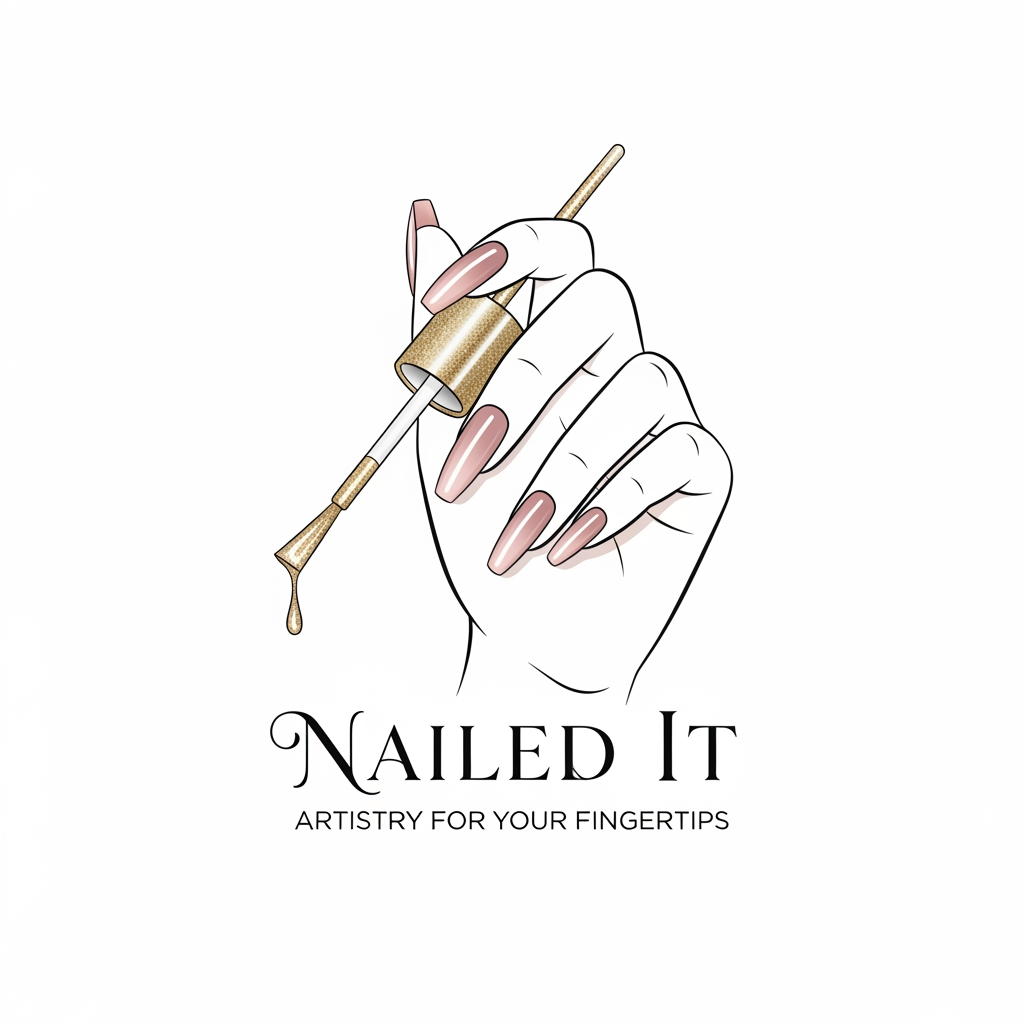 AI Design for nails maker logo