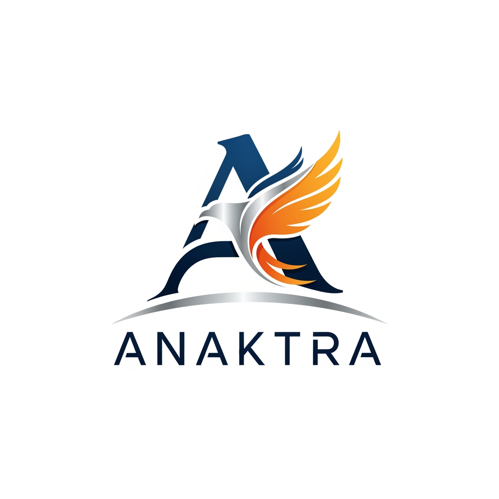 AI Design for make 5 alternatives for logo of anaktra