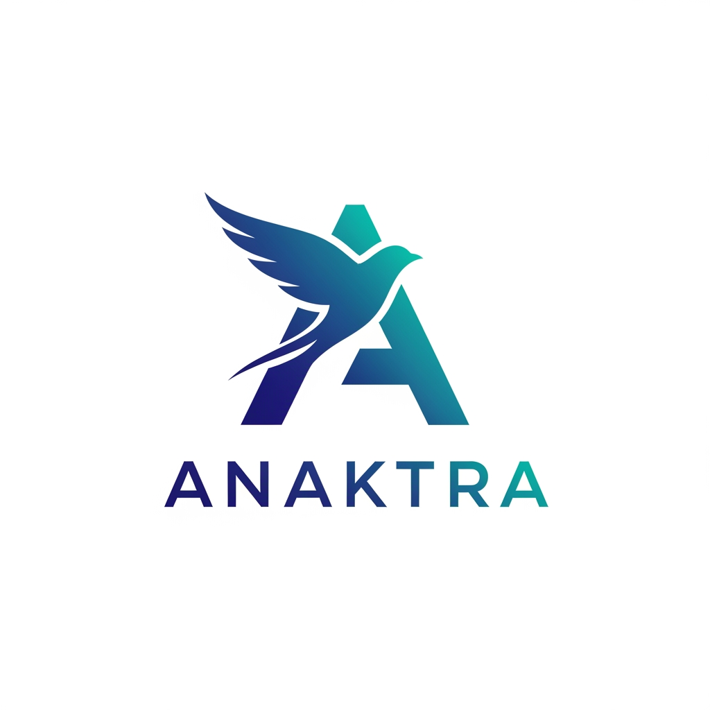 AI Design for make 5 alternatives for logo of anaktra