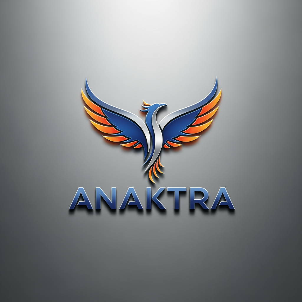 AI Design for anaktra logo make more