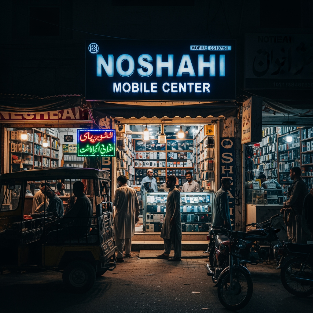 AI Design for NOSHAHI MOBILE CENTER