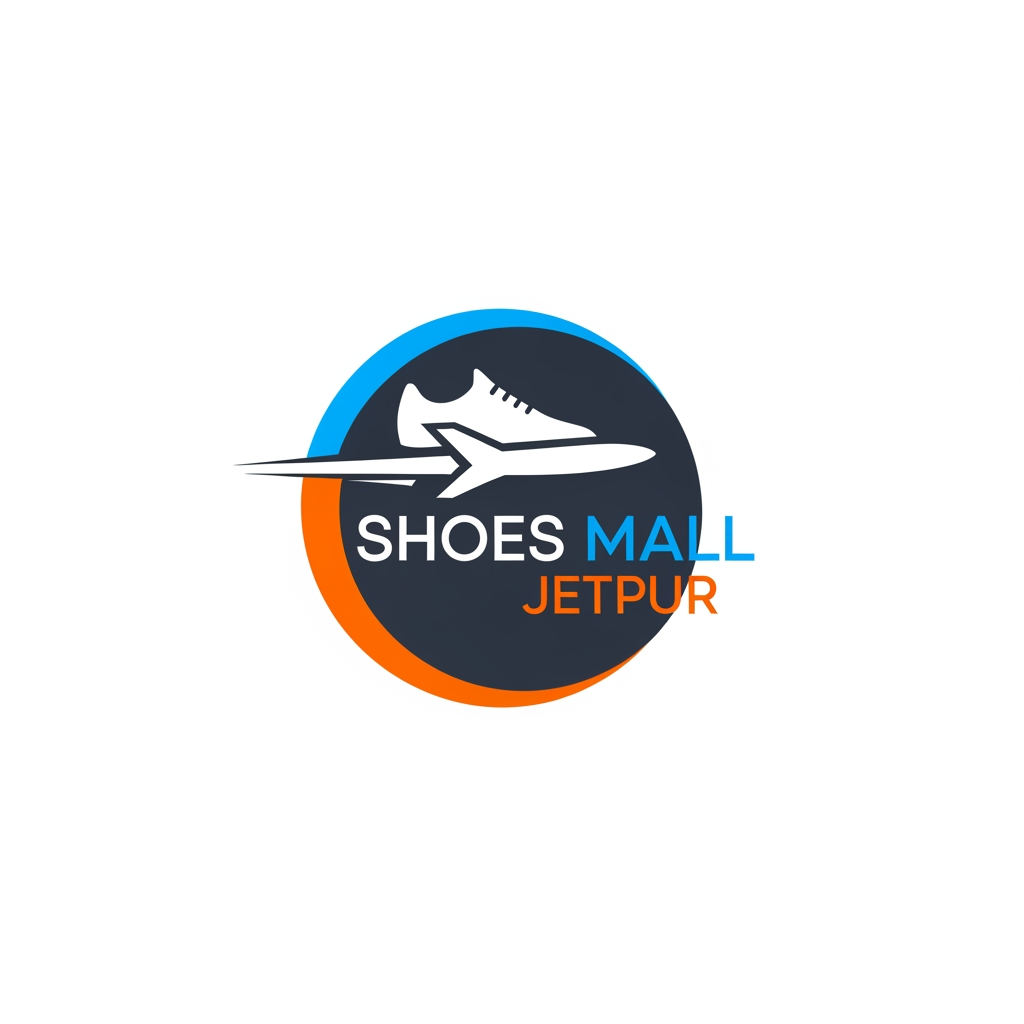 AI Design for SHOES MALL JETPUR LO0GO SOMETHING UNIQUE