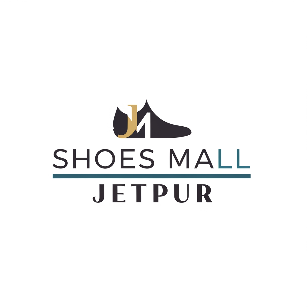 AI Design for SHOES MALL JETPUR LO0GO ASTHETIC