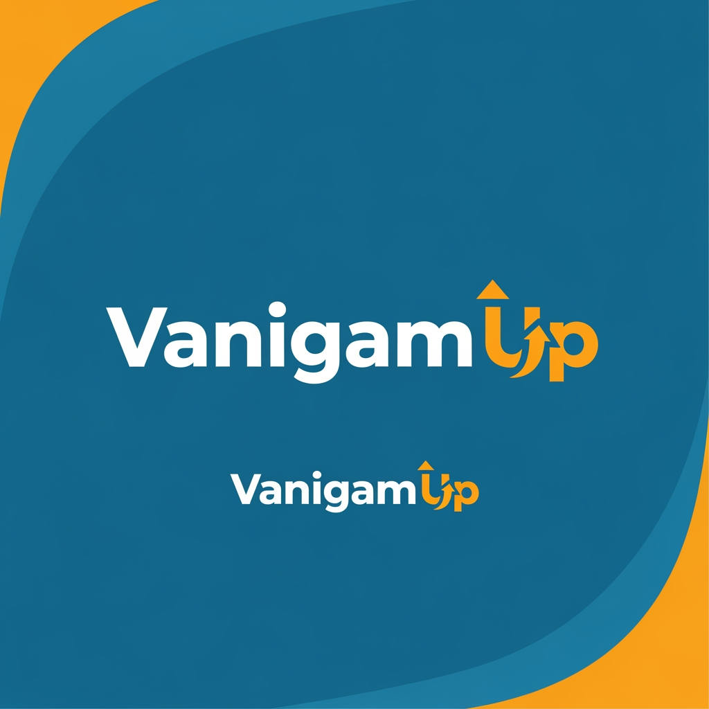 AI Design for i want to create a logo, adaptive icon, splash icon , foreground and bacground icon,  the brand name is VanigamUp