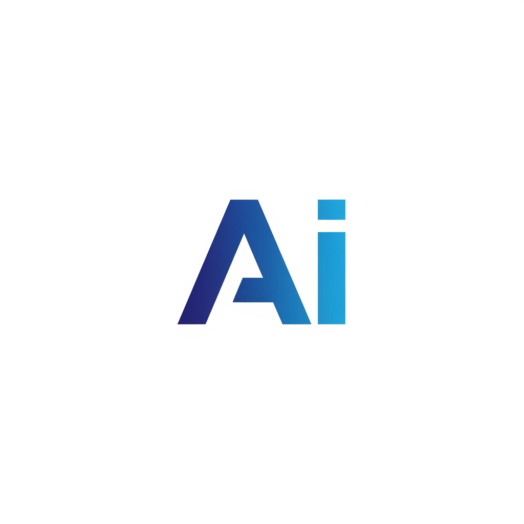 AI Design for the logo should only consist of the insitials