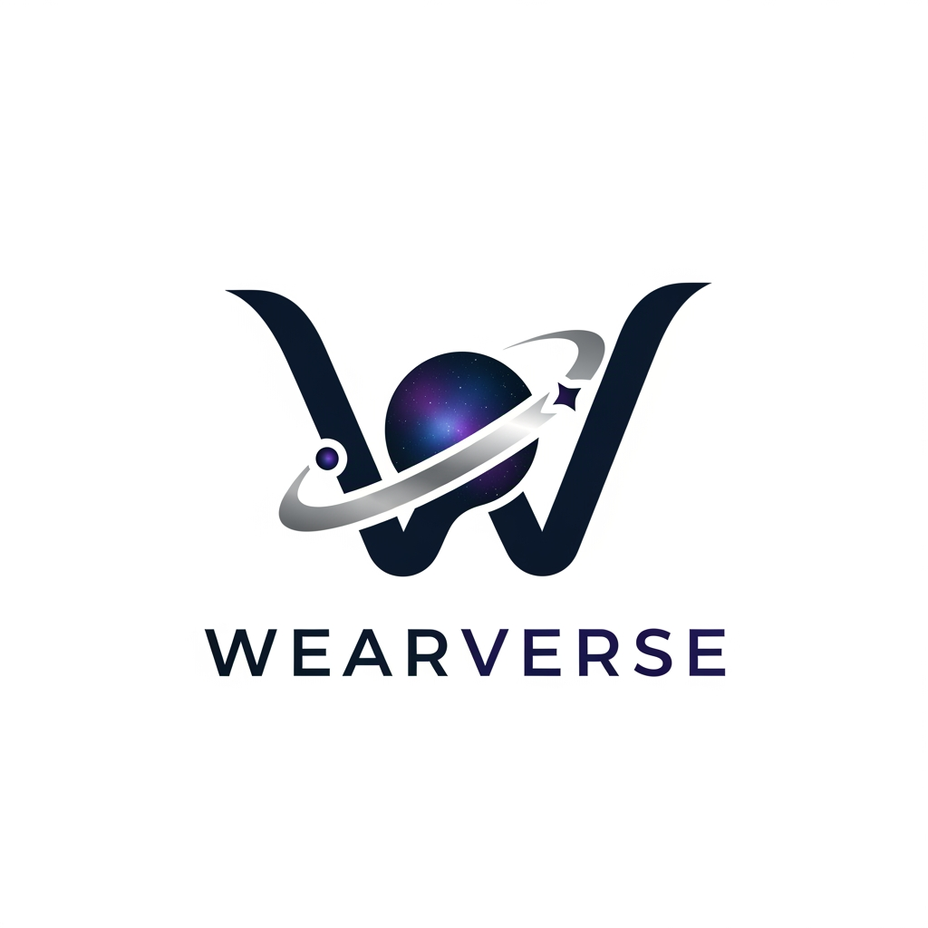 AI Design for create a logo for a clothing brand called WearVerse