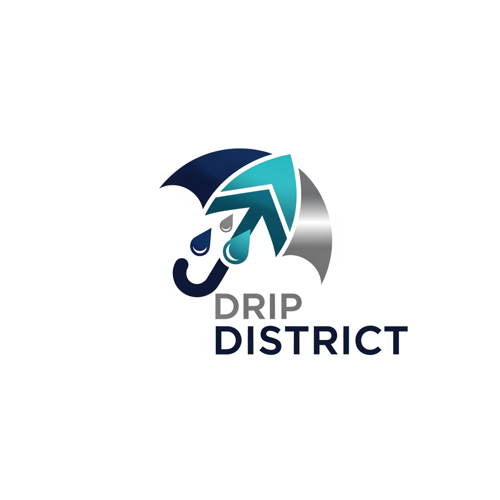AI Design for create a logo for Clothing Brand called Drip District