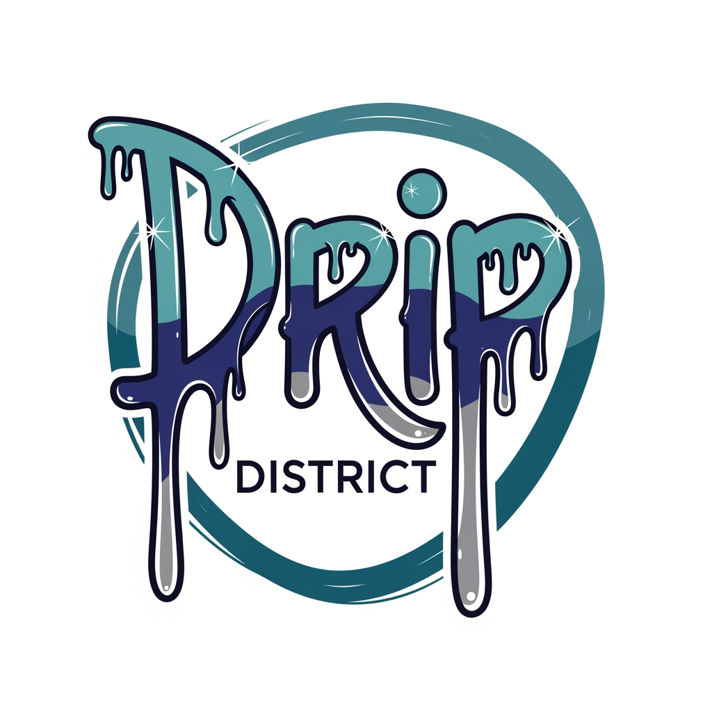AI Design for create a logo for Clothing Brand called Drip District