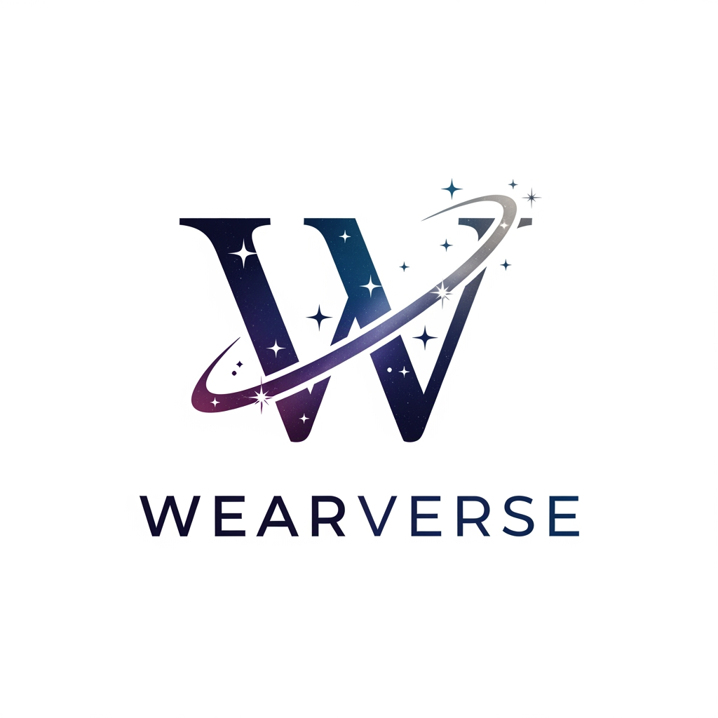 AI Design for create a logo for a clothing brand called WearVerse
