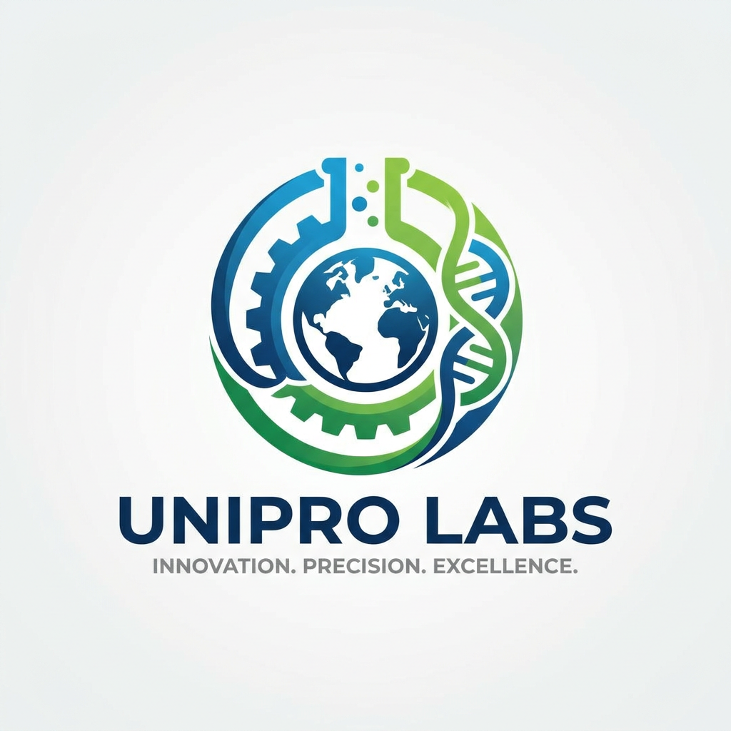 AI Design for LOGO FOR UNIPRO LABS
