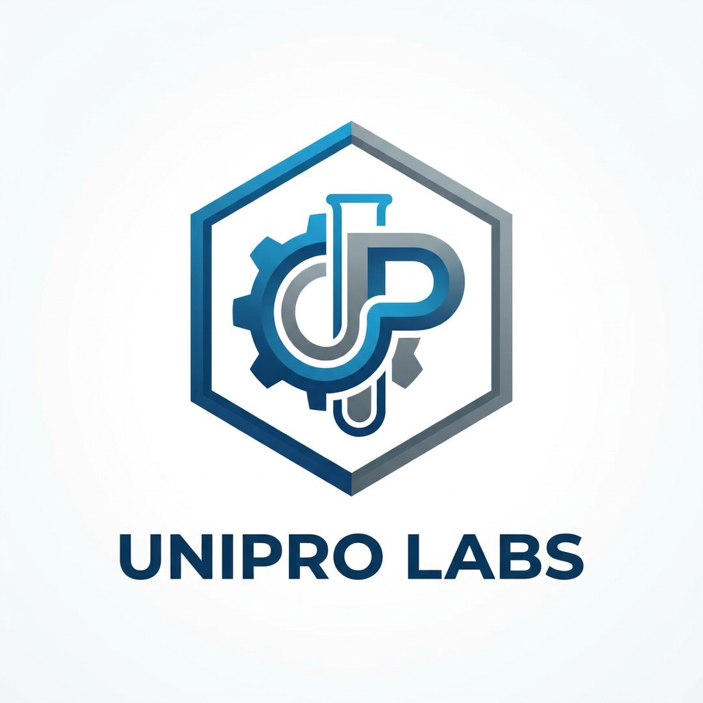 AI Design for LOGO FOR UNIPRO LABS