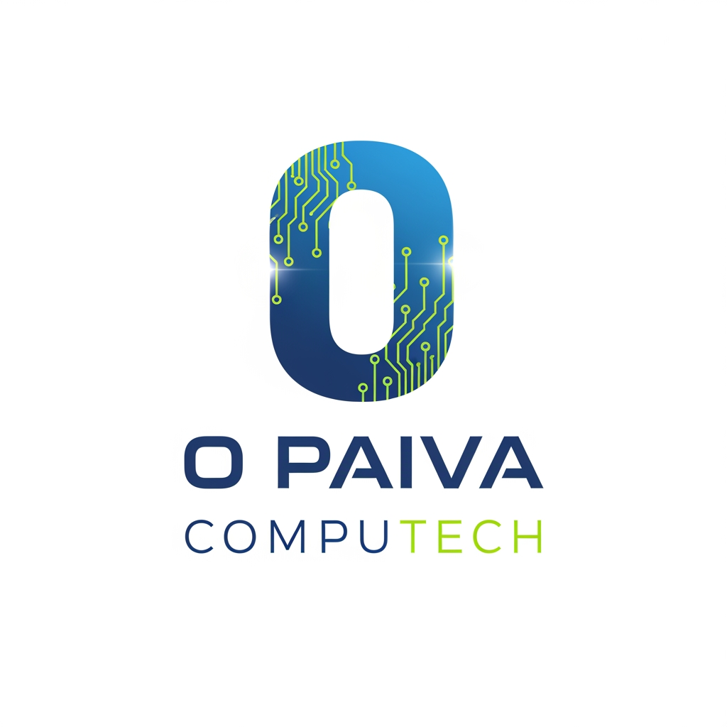 AI Design for make logo o paiva computech