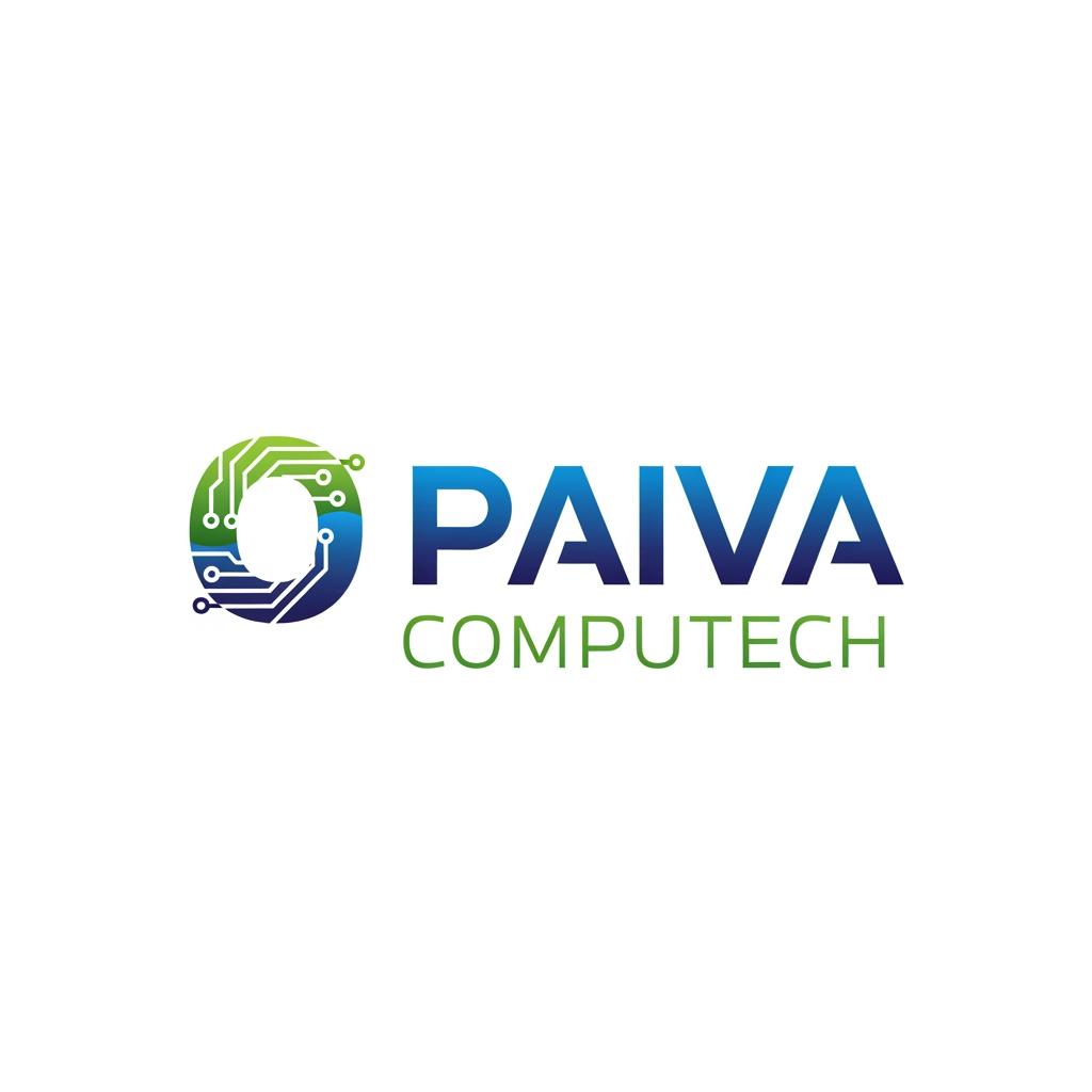 AI Design for make logo o paiva computech