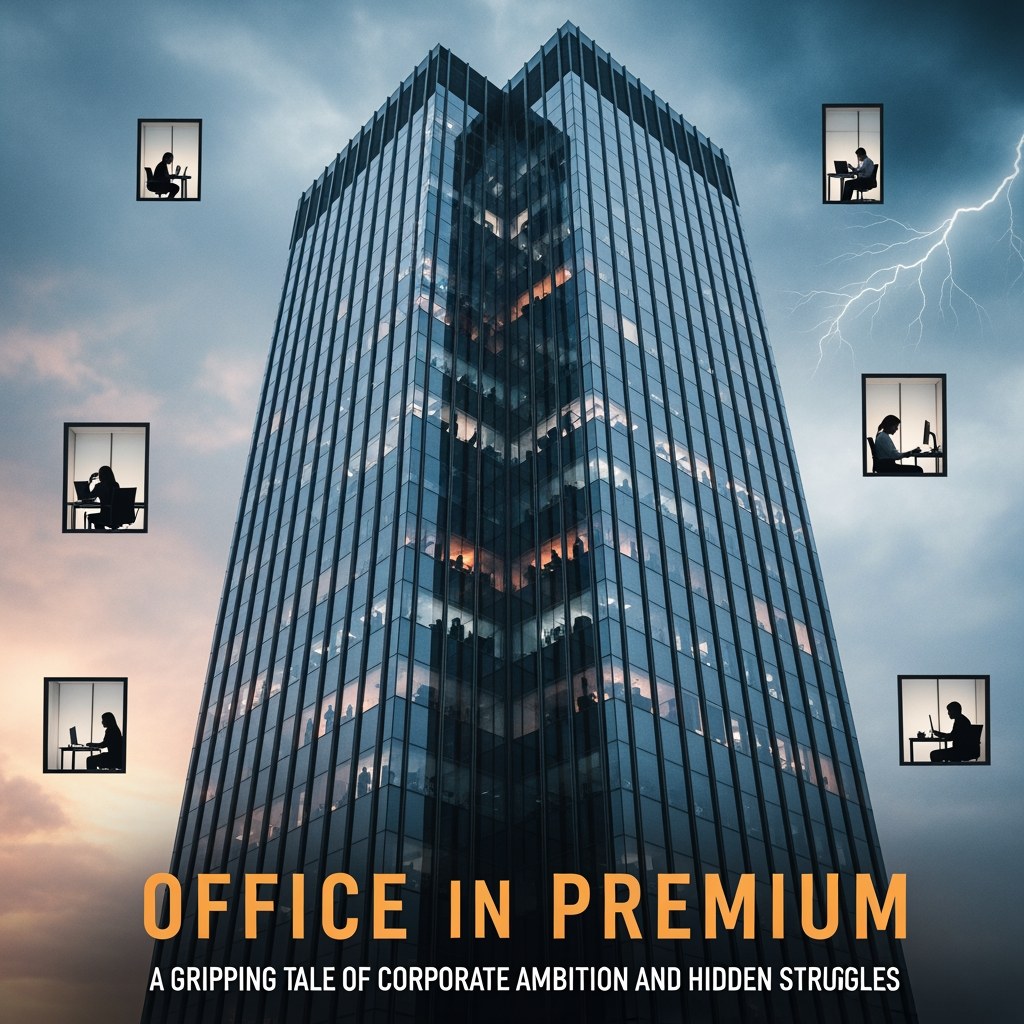 AI Design for make a poster of office in premium