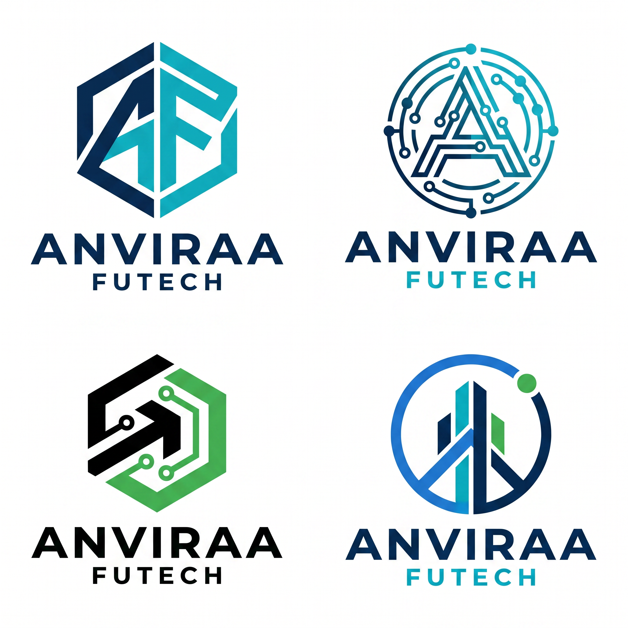 AI Design for Please conduct a comprehensive visual analysis of the uploaded reference images to identify the core design language, artistic aesthetics, and specific branding elements that define Anviraa Futech. Based on these observations, develop several innovative and distinct design concepts that evolve the current visual identity while strictly adhering to the established brand guidelines, color palettes, and stylistic nuances present in the provided source material. Ensure that each concept provides a fresh creative direction that feels authentic to the existing Anviraa Futech brand while maintaining a professional and high-quality aesthetic suitable for your future production needs.