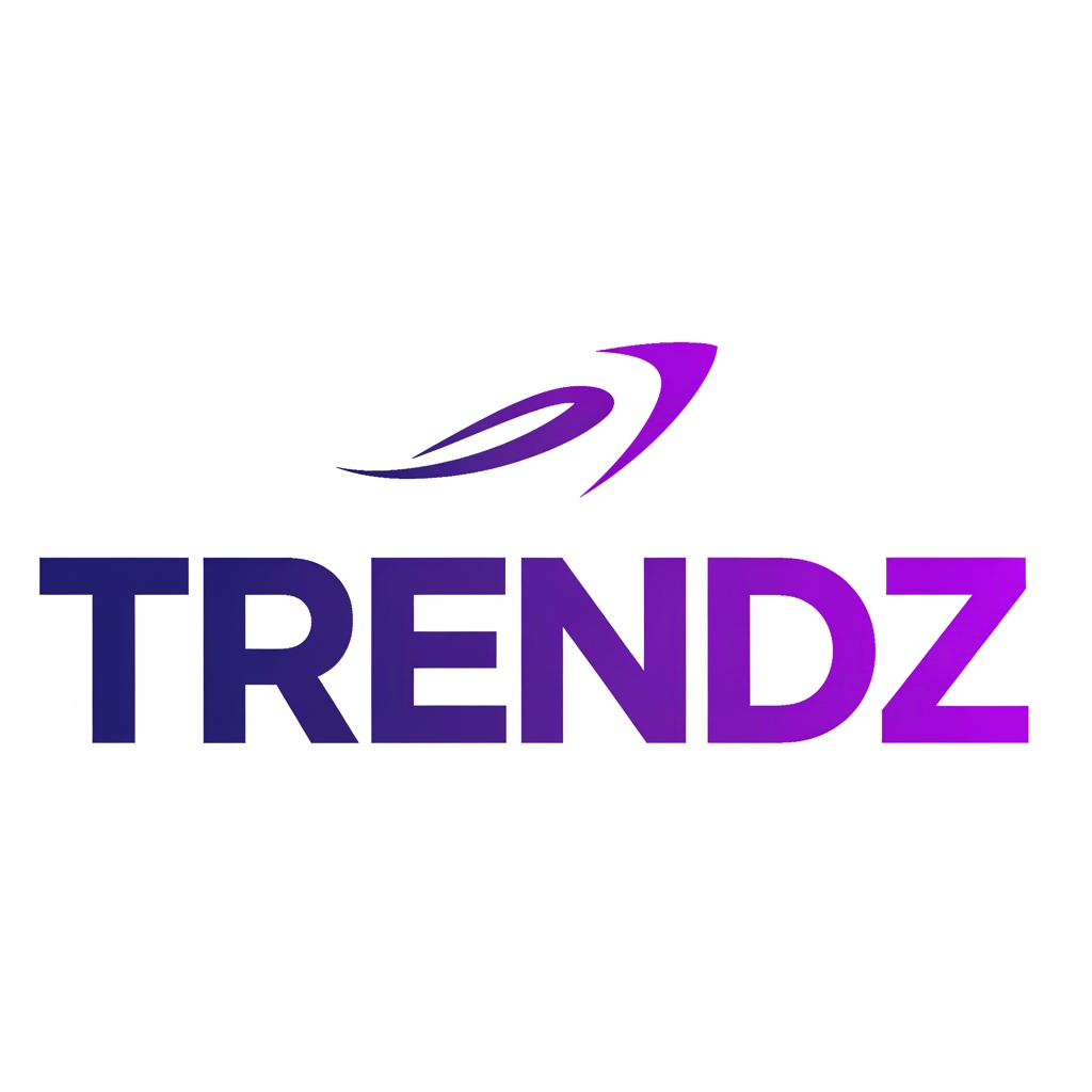 AI Design for a logo name for a clothing brand namend trendz(this is just for making a wordpress woocommerce project)