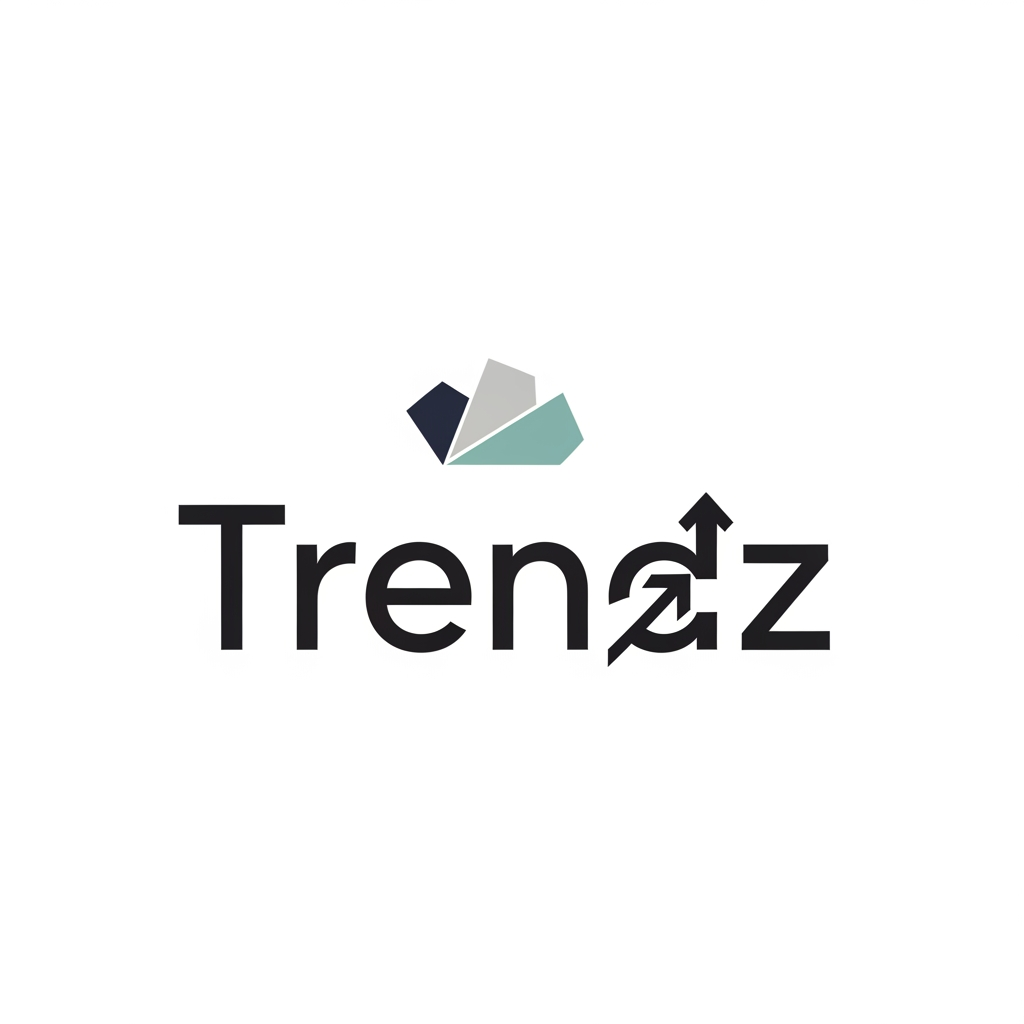 AI Design for a logo name for a clothing brand namend trendz(this is just for making a wordpress woocommerce project)