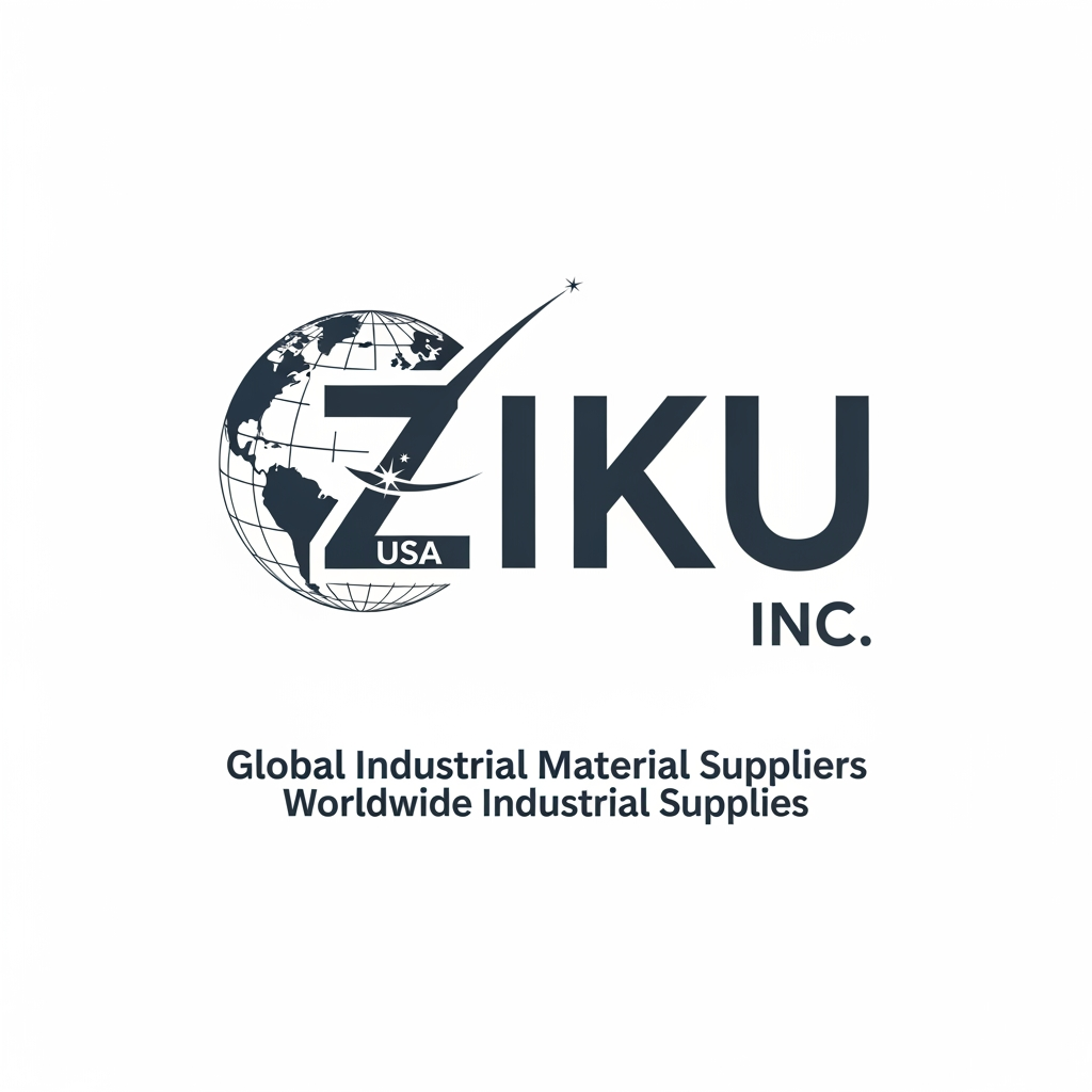 AI Design for I want to create a professinal logo for my business that is suppliers of industrial material in whole world. company based in USA provide the material in paksitan also ability to provide whole world. my company legal name is Ziku INC. i want to brand the ZIKU.