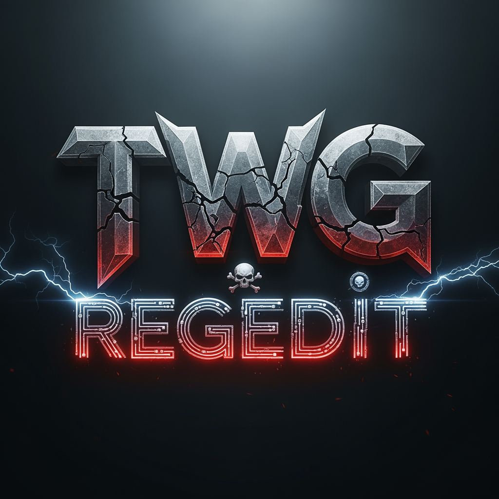 AI Design for CREATE A DANGROUS LOGO NAME TWG REGEDIT