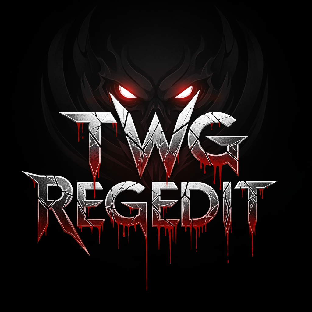 AI Design for CREATE A DANGROUS LOGO NAME TWG REGEDIT