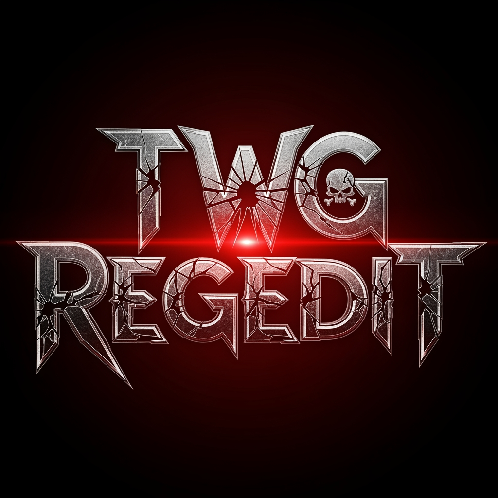 AI Design for CREATE A DANGROUS LOGO NAME TWG REGEDIT