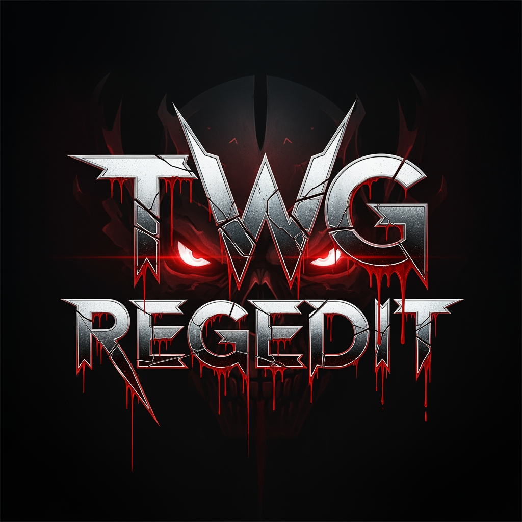 AI Design for CREATE A DANGROUS LOGO NAME TWG REGEDIT