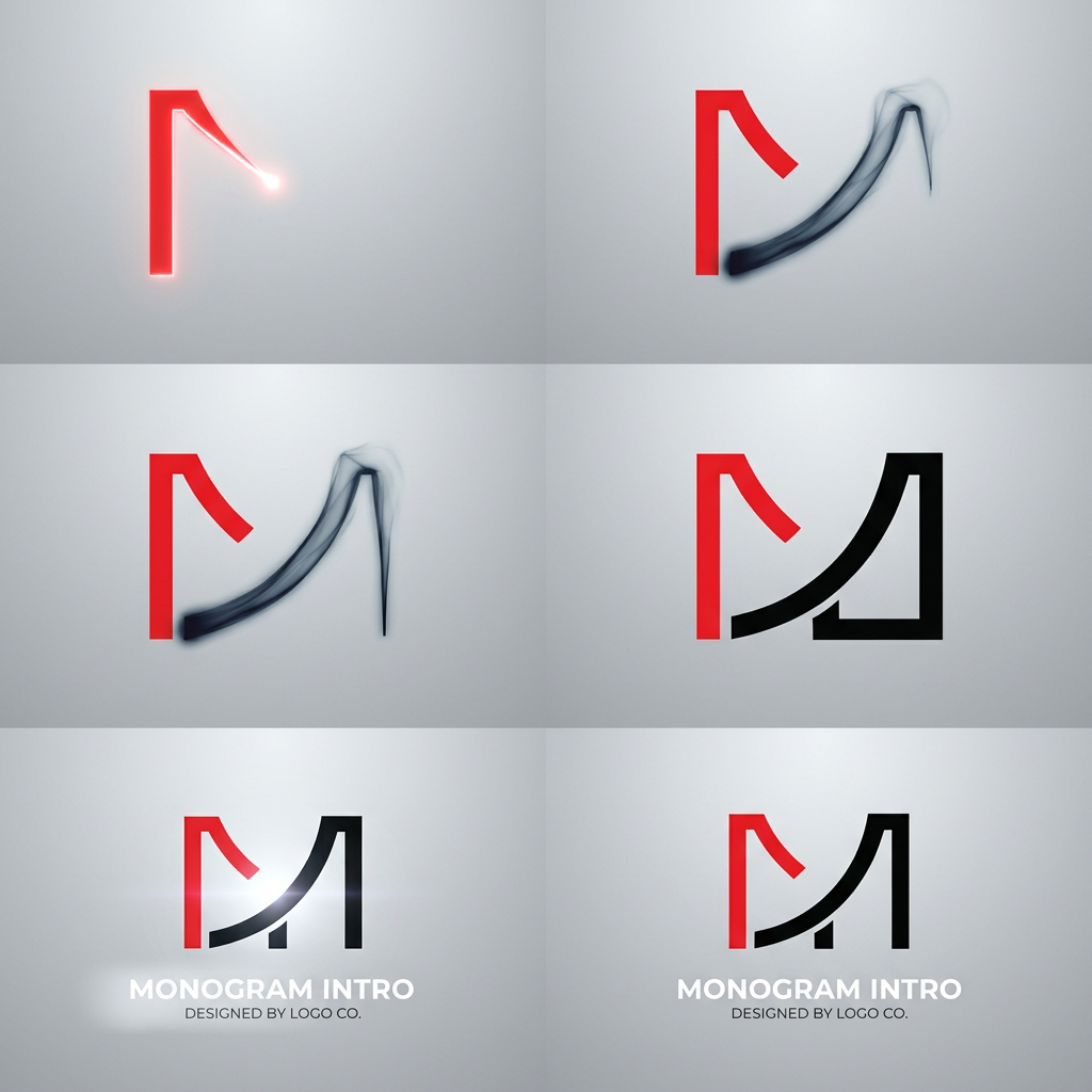 AI Design for this logo animate to intro