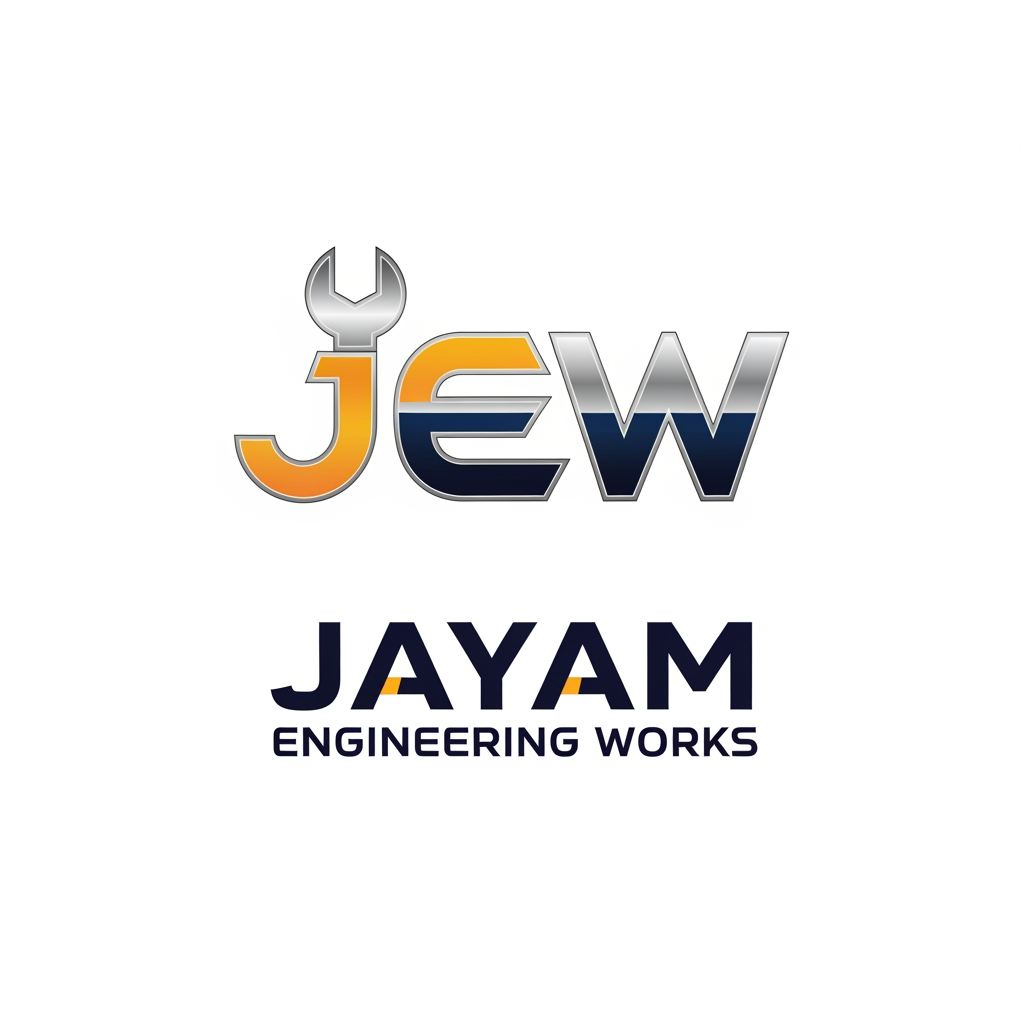 AI Design for Jayam Engineering Works MAKE LOGO IN USE "JEW" ALL IN LOFO