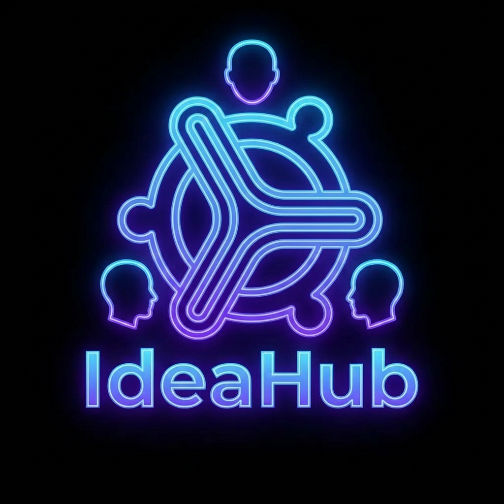 AI Design for the logo is good but quiet difficult to understand keep it same and show three people heads around