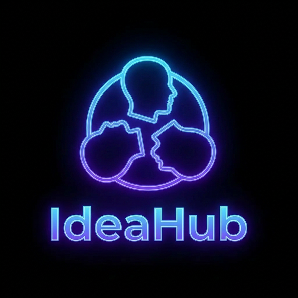 AI Design for the logo is good but quiet difficult to understand keep it same and show three people heads around