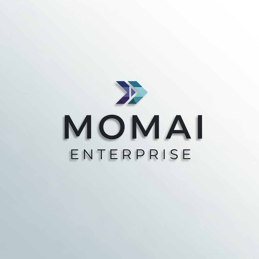 AI Design for MOMAI  ENTERPRISE LOGO