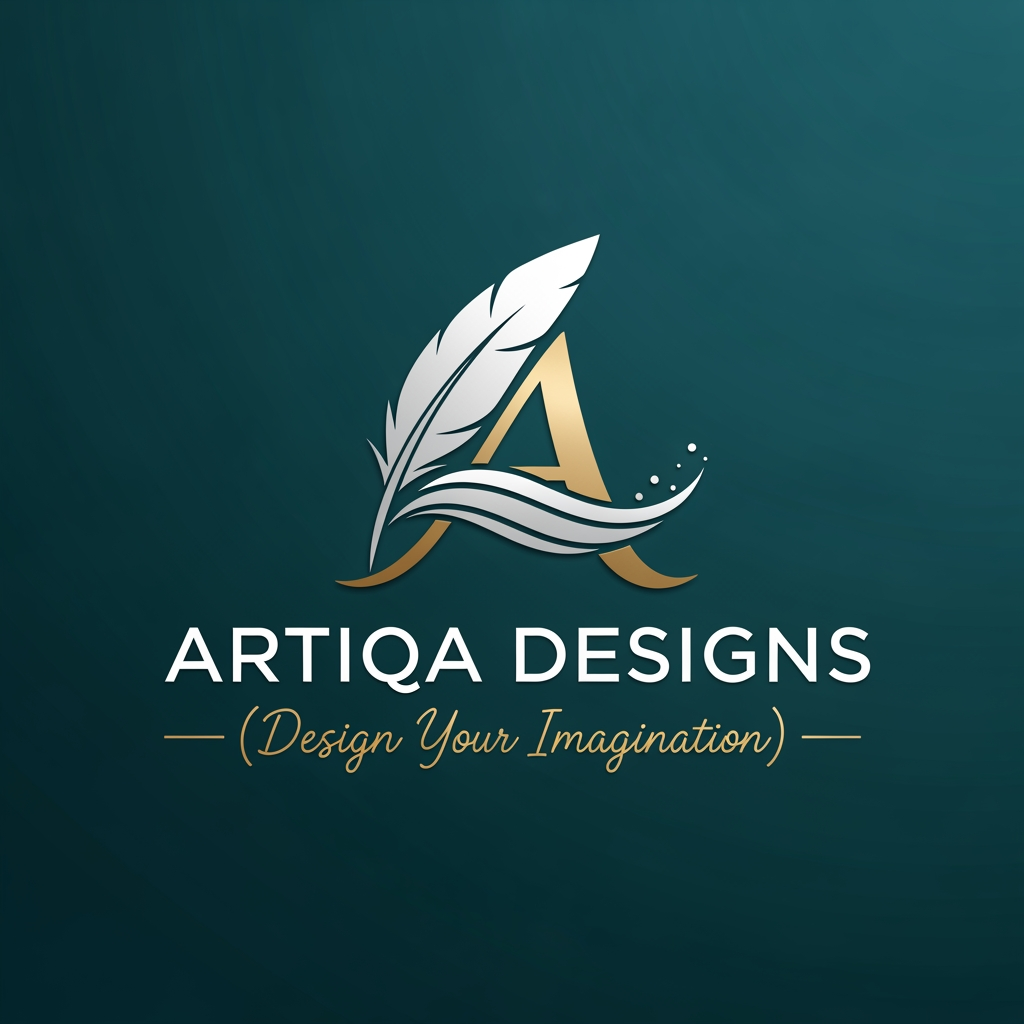AI Design for logo for Artiqa Designs (Design Your Imagination)