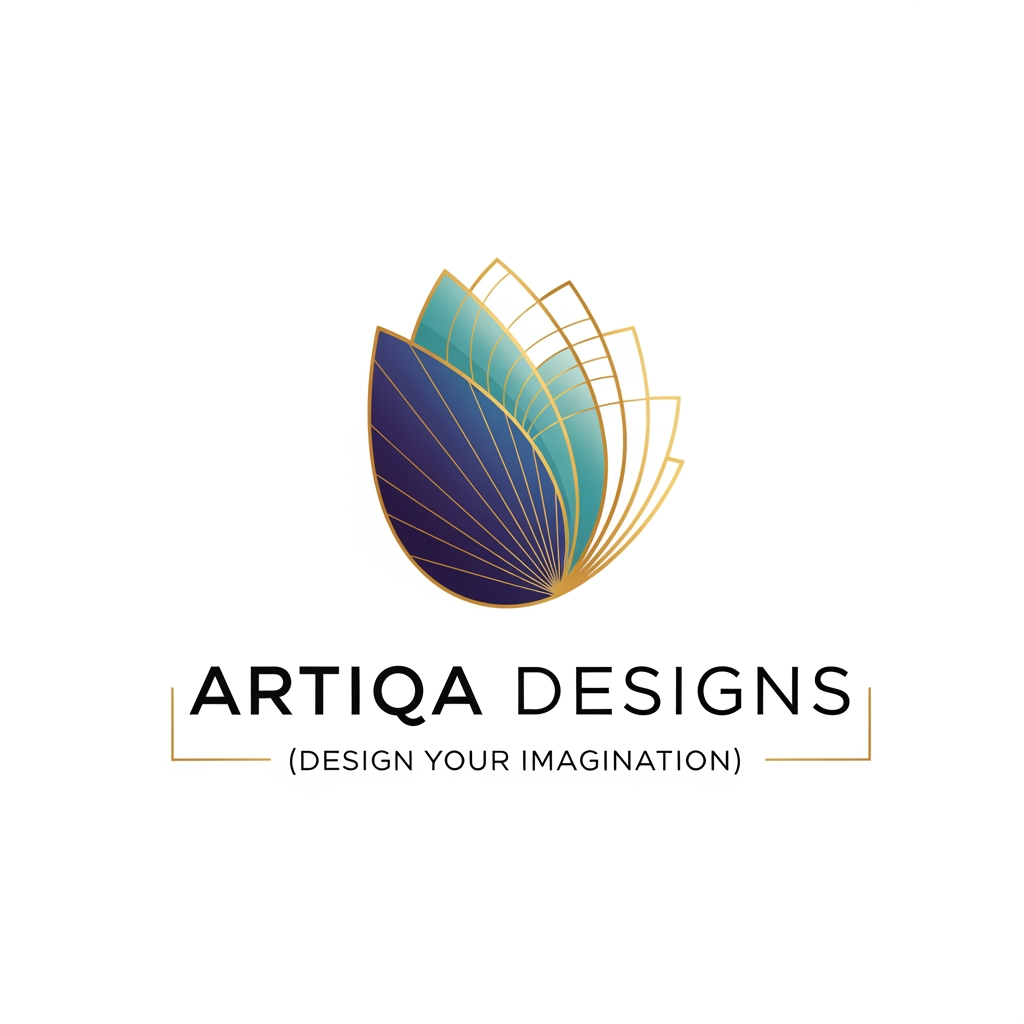 AI Design for logo for Artiqa Designs (Design Your Imagination)