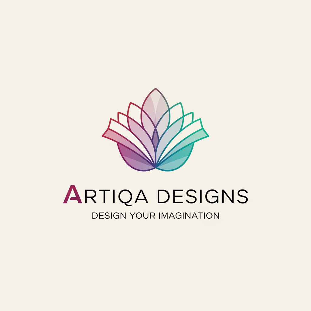 AI Design for logo for Artiqa Designs (Design Your Imagination)