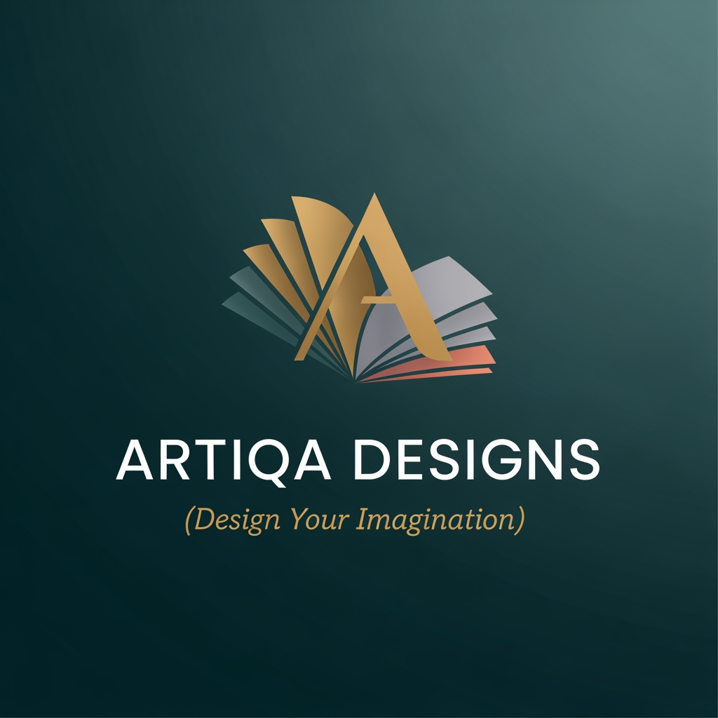 AI Design for logo for Artiqa Designs (Design Your Imagination)