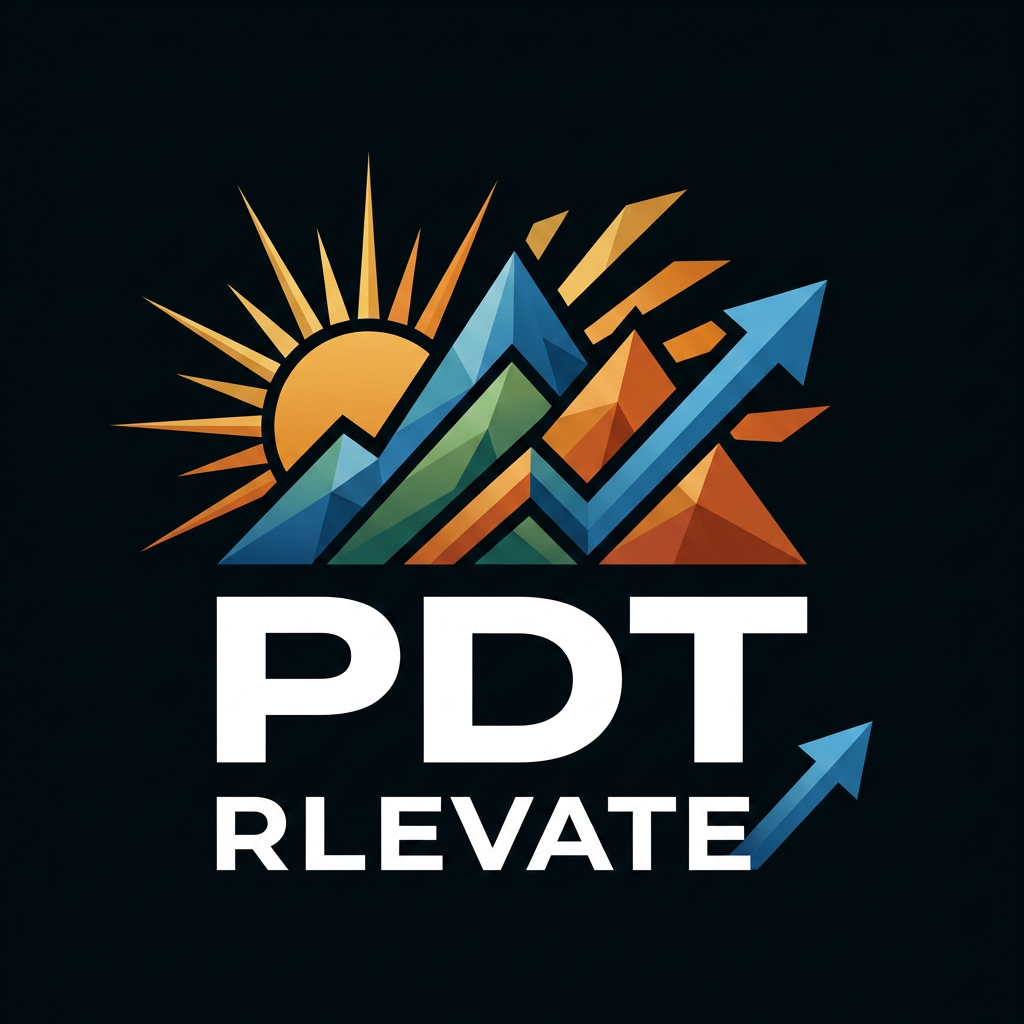 AI Design for Better option - with sun rays  in the logo - I need only the logo not the image , image is only for the reference - For PDT RISE - make background black