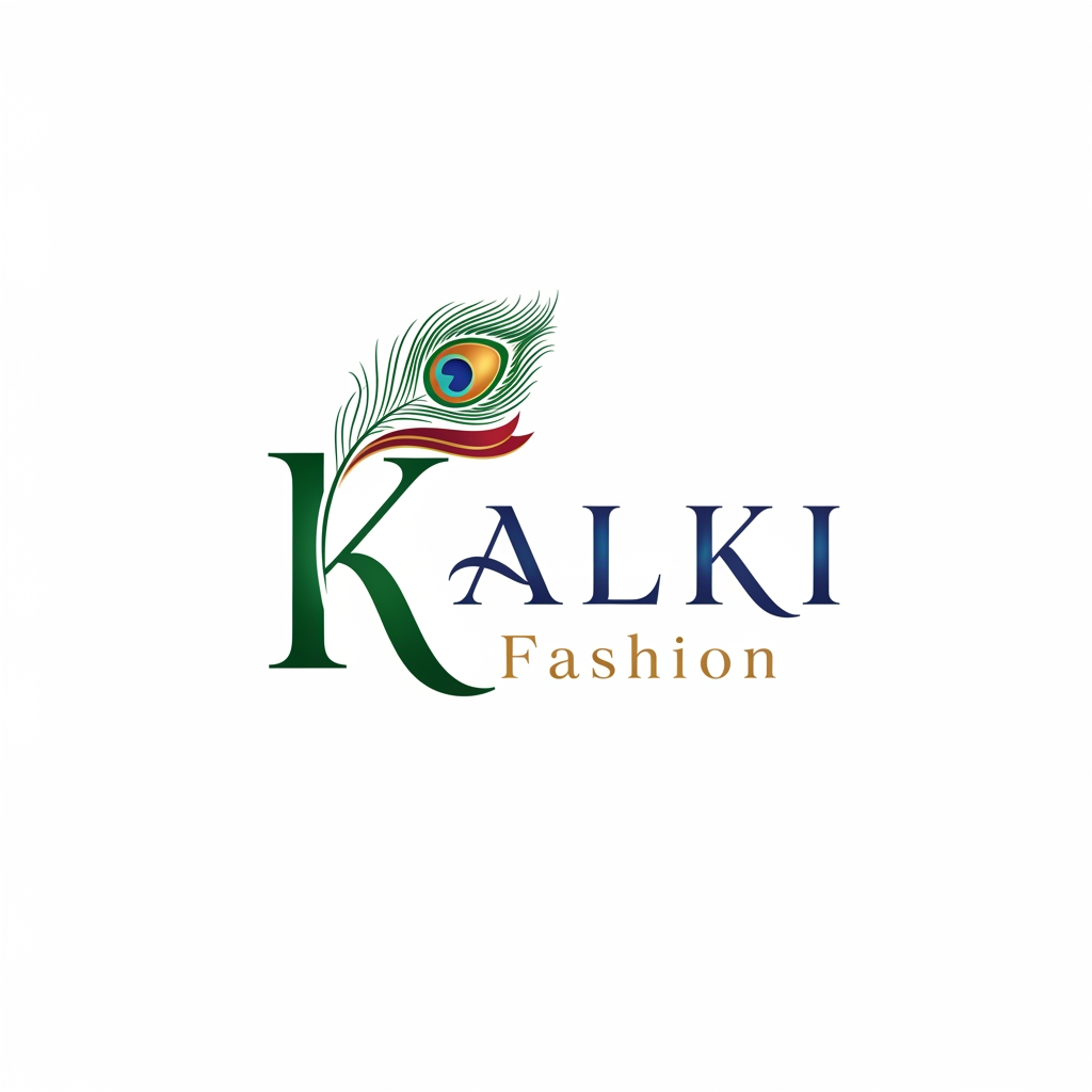 AI Design for I want to create a logo for a fashion brand which is in traditional wear clothes for both men and women. 
Brand name : KALKI Fashion 
https://in.kalkifashion.com/pages/our-stores/kalki-fashion-designer-clothing-store-ahmedabad
Above is the brand website link for your reference and for current logo design. Have a look at it and give me a new logo designs which looks premium and does not take away the current logo authenticity also. According to their services provided give me a good designed logo with good fonts used.