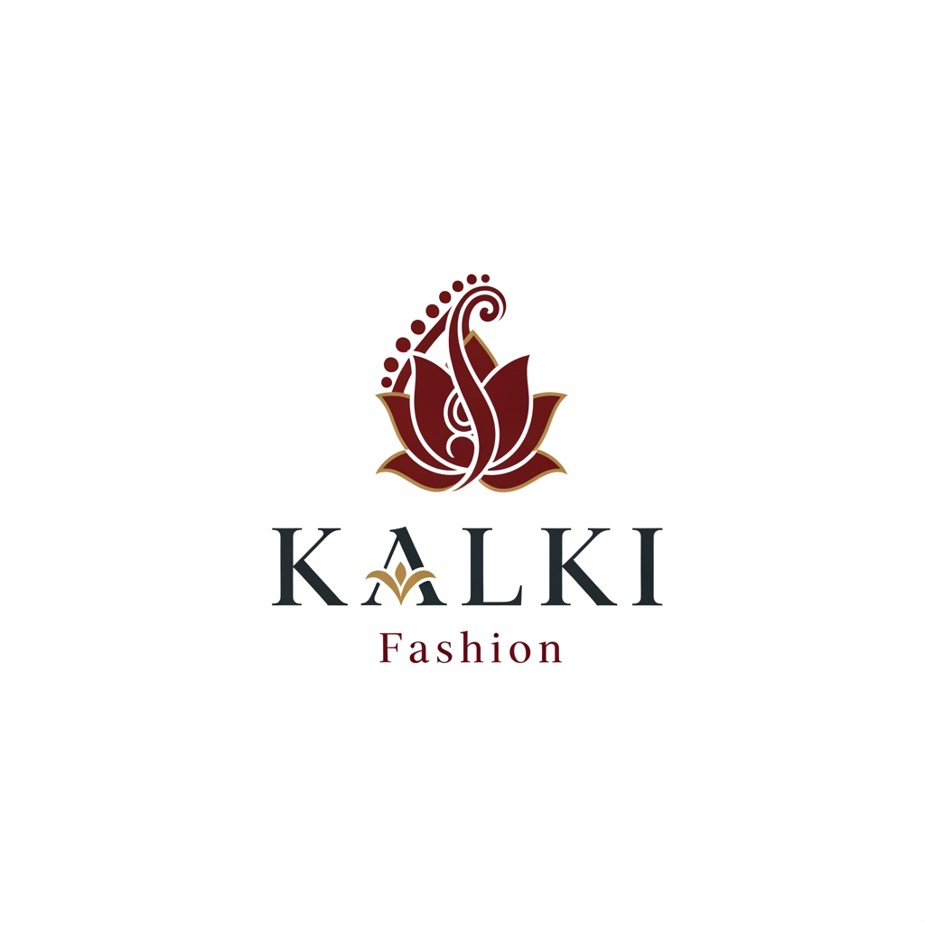 AI Design for I want to create a logo for a fashion brand which is in traditional wear clothes for both men and women. 
Brand name : KALKI Fashion 
https://in.kalkifashion.com/pages/our-stores/kalki-fashion-designer-clothing-store-ahmedabad
Above is the brand website link for your reference and for current logo design. Have a look at it and give me a new logo designs which looks premium and does not take away the current logo authenticity also. According to their services provided give me a good designed logo with good fonts used. 
Below is the company details to get a better idea of it and design the logo according to it.- 
Born in Mumbai, India in 2007, KALKI evokes the very spirit of the city it was founded in. An upstart, innovative, and dynamic brand – KALKI – offers the best of contemporary, ethnic Indian fashion and fusion-wear styles. Staying true to the brand’s unique promise of premium and wearable fashion, KALKI unveils fresh collections and all-new designs throughout the fashion calendar. KALKI’s design and aesthetic sensibility seek inspiration from all walks of life- be it the beauty of nature and heritage in art, architecture and culture, intricate creations, and the modern world to the home-bound handloom traditions of India.
Vision
To be a company that is a benchmark in the Indian fashion industry for its offerings and experiences.
Mission
To be a preferred company of choice in Indian fashion globally for its delightful customer service, and quality product offerings by constantly evolving using innovation and design.
