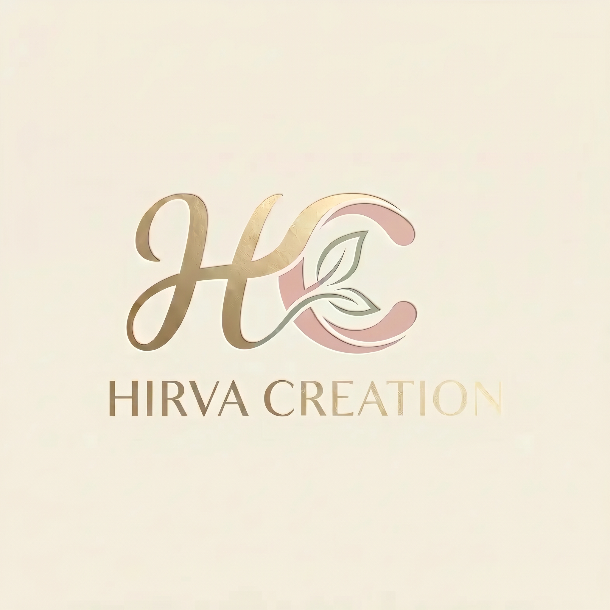 AI Design for The word "creation" has shadows need to remove shadow keep it as "Hirva" word