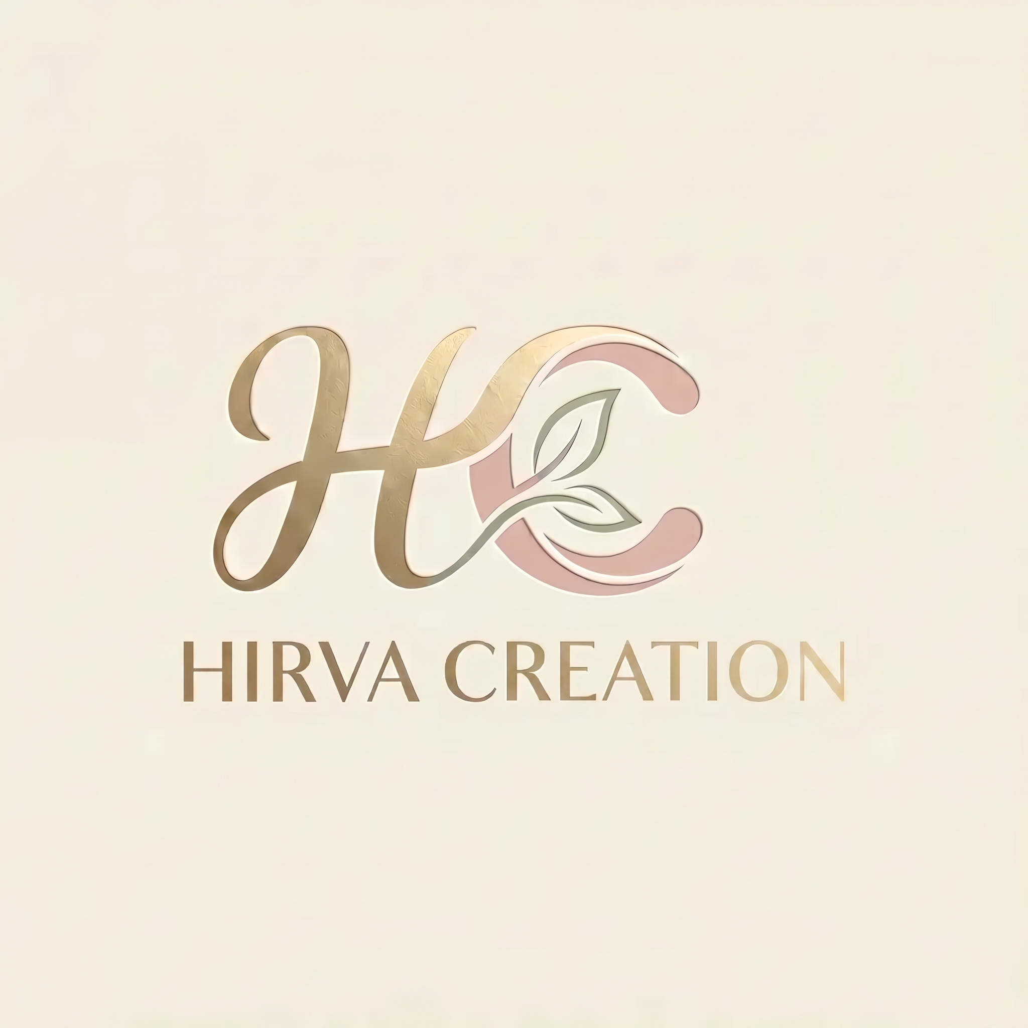 AI Design for The word "creation" has shadows need to remove shadow keep it as "Hirva" word