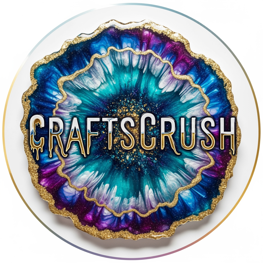 AI Design for create a logo craftscrush its for resin art
