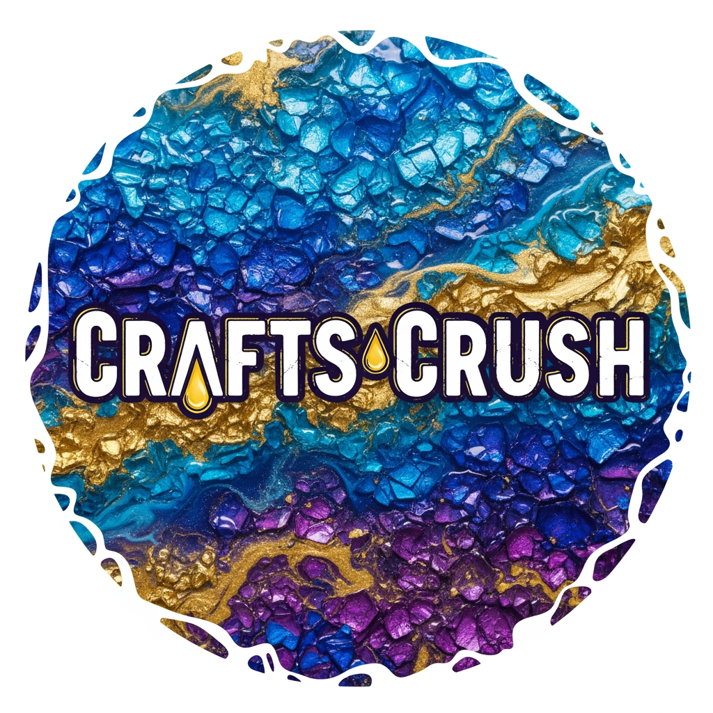AI Design for create a logo craftscrush its for resin art