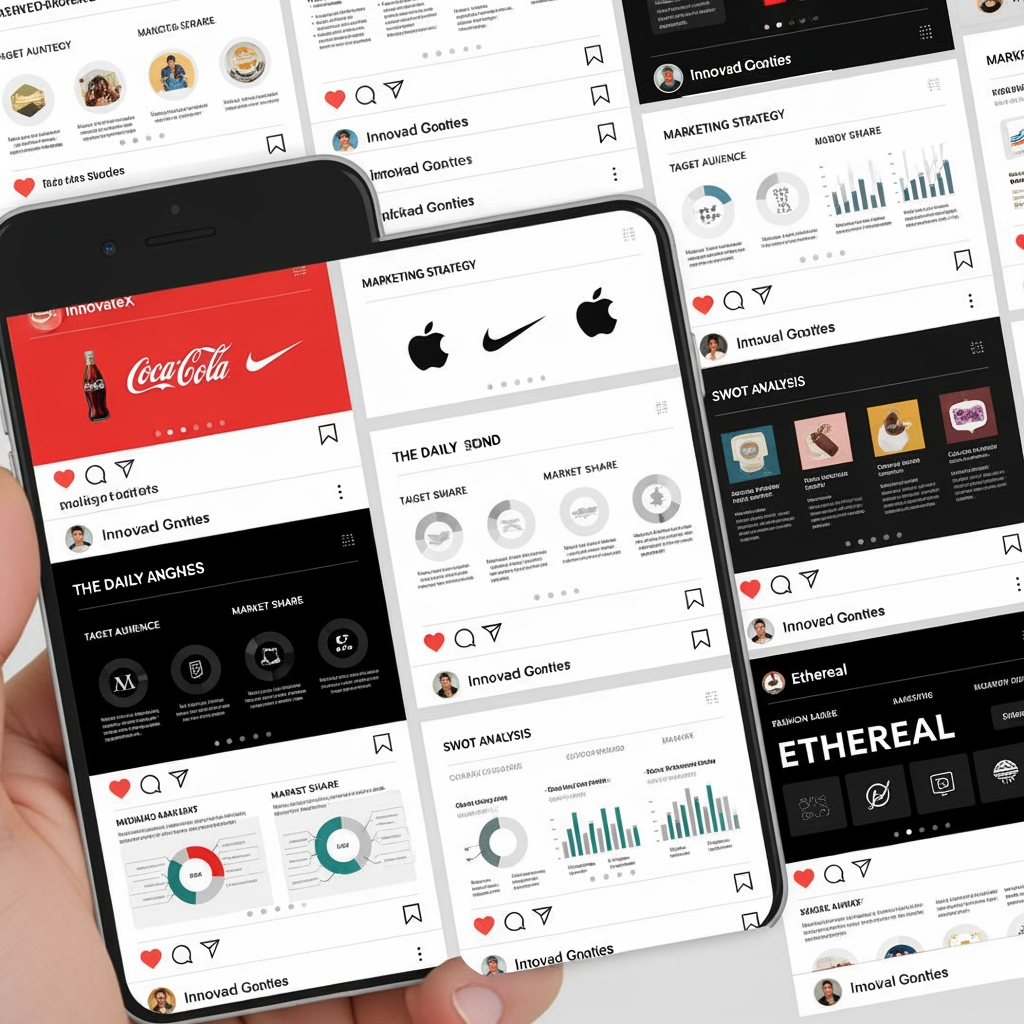 AI Design for i m doing cASE STUDIES ON DIFFERENT COMPANIES ON INSTA